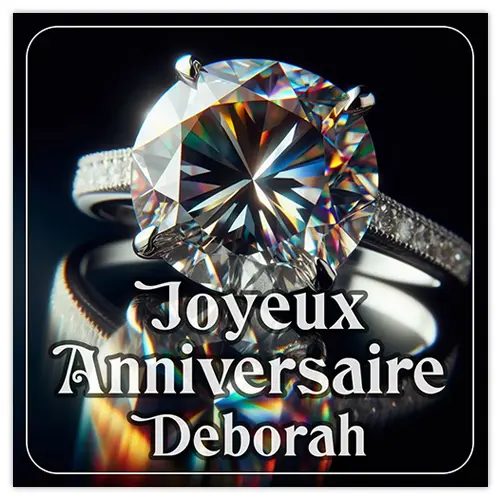 Joyeux Anniversaire Deborah
