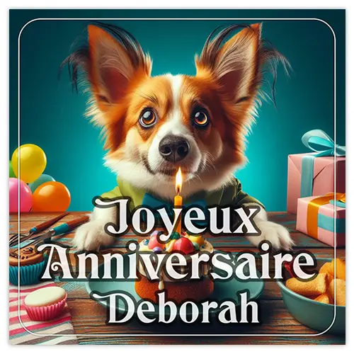 Joyeux Anniversaire Deborah
