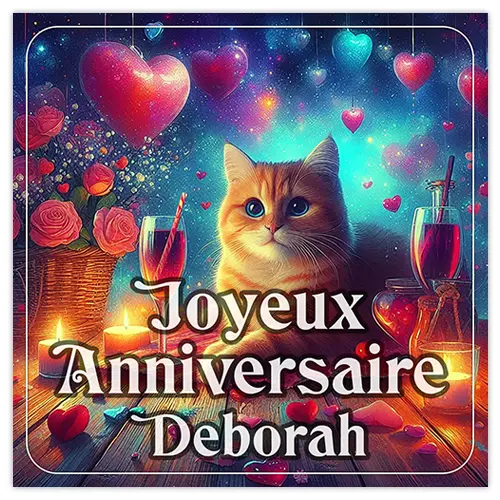 Joyeux Anniversaire Deborah
