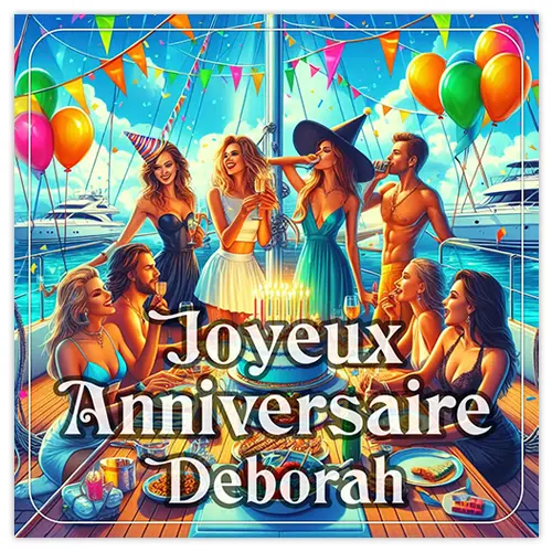 Joyeux Anniversaire Deborah