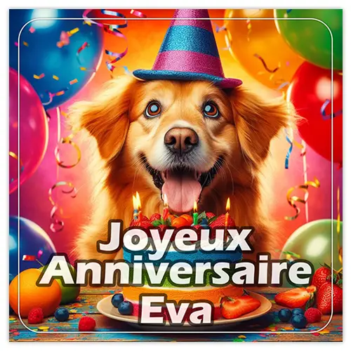 Joyeux Anniversaire Eva