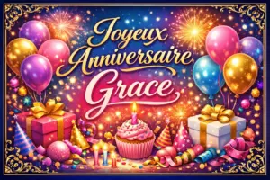 Joyeux Anniversaire Grace