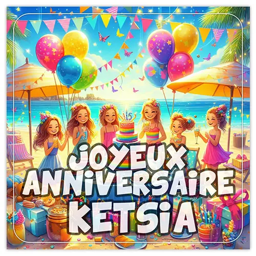 Joyeux Anniversaire Ketsia