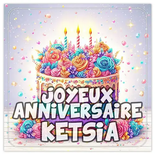 Joyeux Anniversaire Ketsia