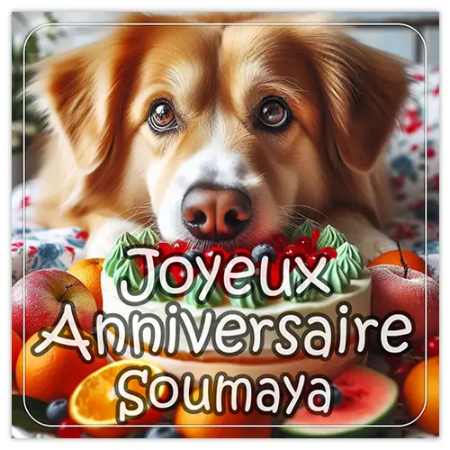 Joyeux Anniversaire Soumaya