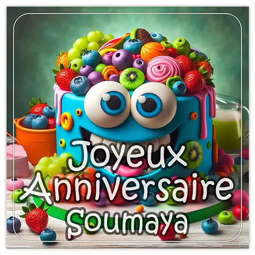 Joyeux Anniversaire Soumaya