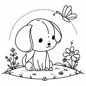 dessin-de-chien-simple