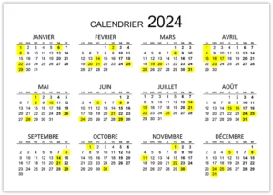 Calendrier 2024 en franรงais Calendrier-2024-en-francais