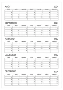 Calendrier aoรปt, septembre, octobre, novembre, dรฉcembre 2024 calendrier-aout-septembre-octobre-novembre-decembre-2024