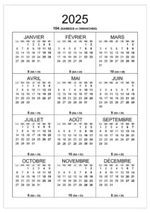 calendrier-2025-samedi-dimanche