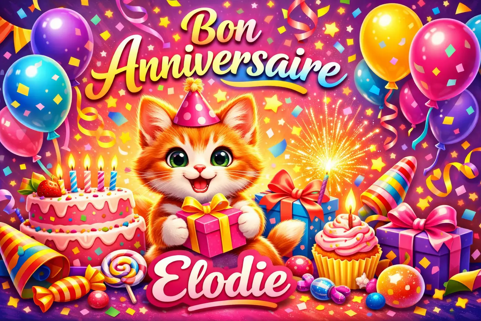 Bon Anniversaire Elodie