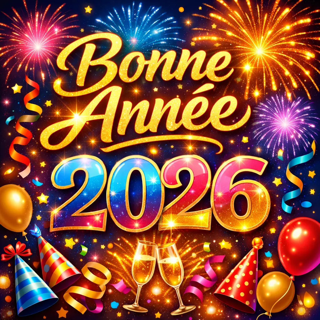 Images Bonne Année 2026