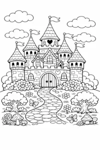 Coloriages Enchantés à Imprimer : Plongez dans un Monde de Magie et de Détente Coloriages Enchantés cadenas