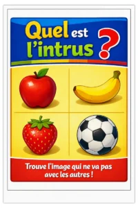 Quel est l’intrus 01