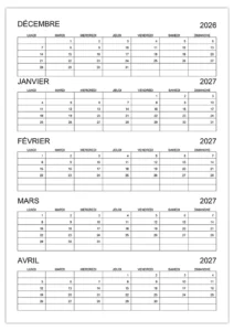 calendrier-decembre-2026-janvier-fevrier-mars-avril-2027